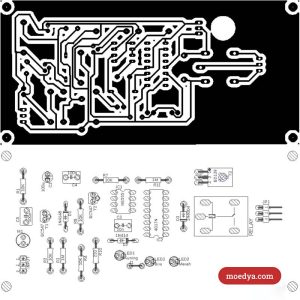 Layout Sakelar Sensor Suara