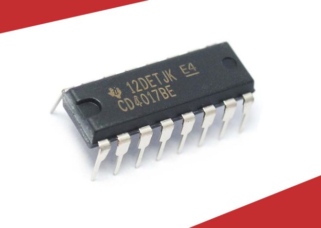 Mengenali Fungsi Setiap Pin IC 4017